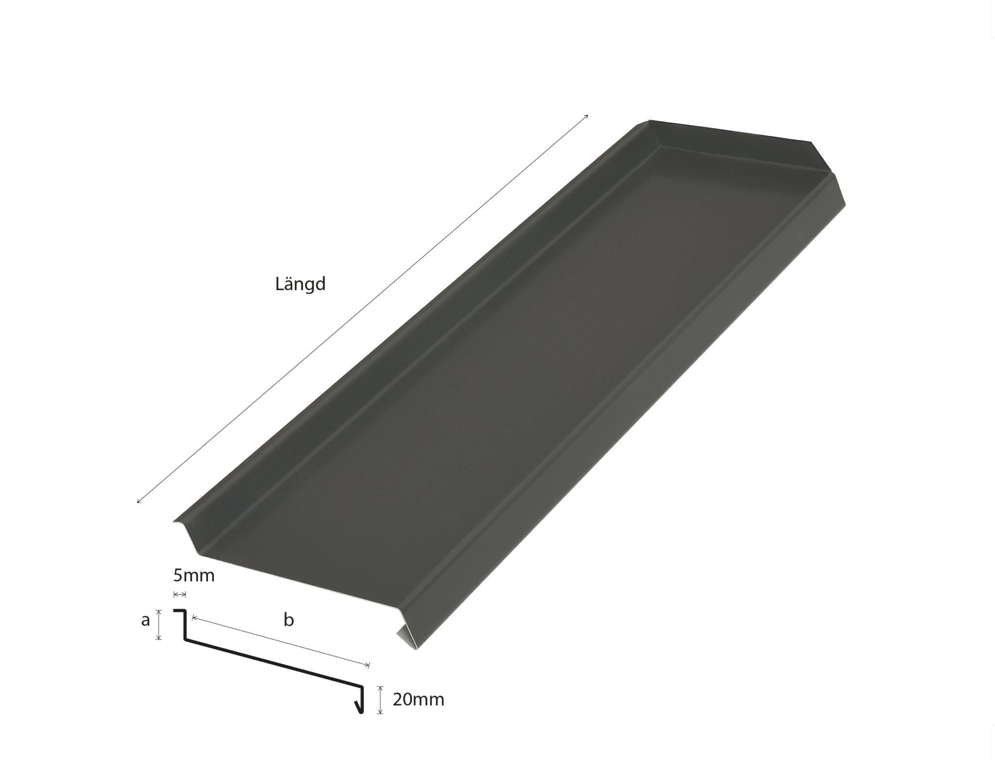 Tröskelbleck Profil 2