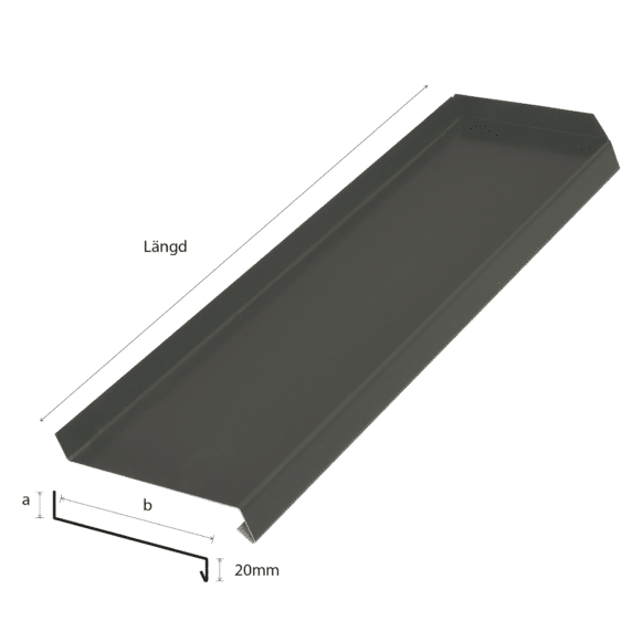 Tröskelbleck Profil 3
