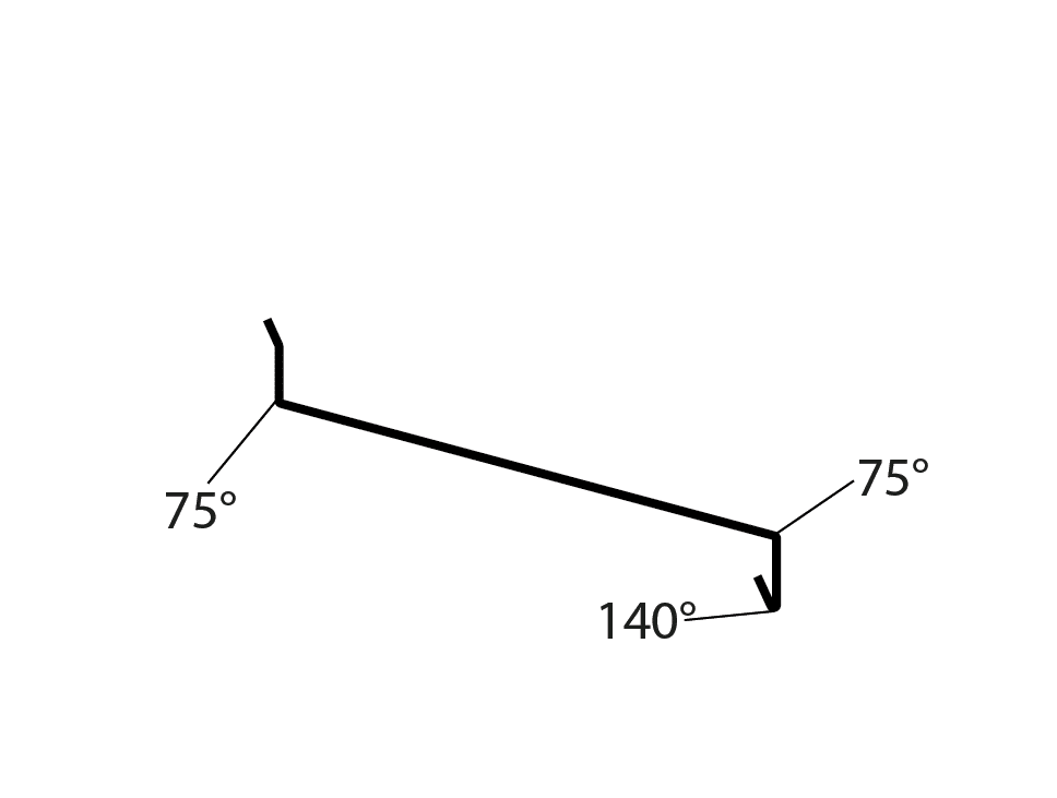 Fönsterbleck Profil 2 Fönsterbleck Profil 2